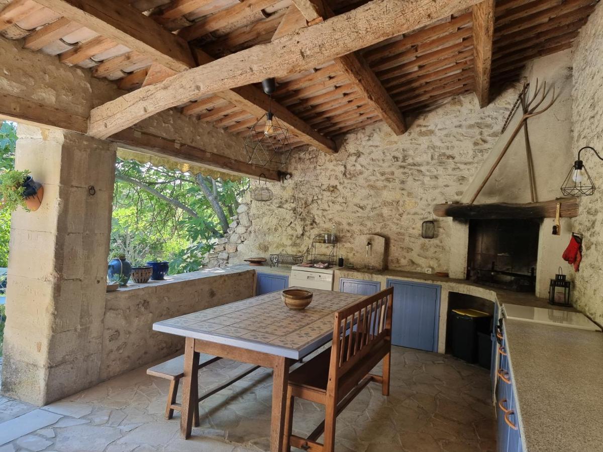 Le Pigeonnier, Gite Des Lucioles En Provence Montségur-sur-Lauzon Esterno foto